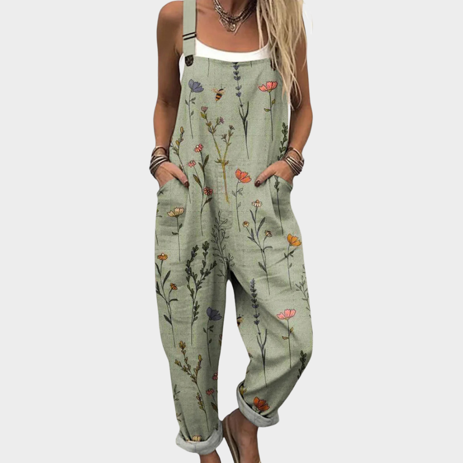 The Vivienne Printed Overalls