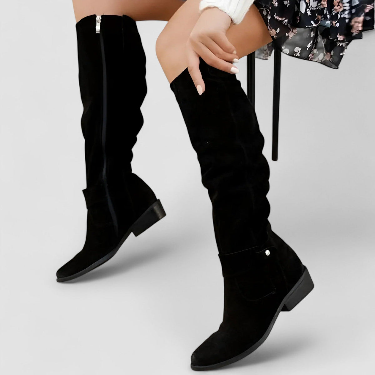 Charlotte | Tall Suede Boots