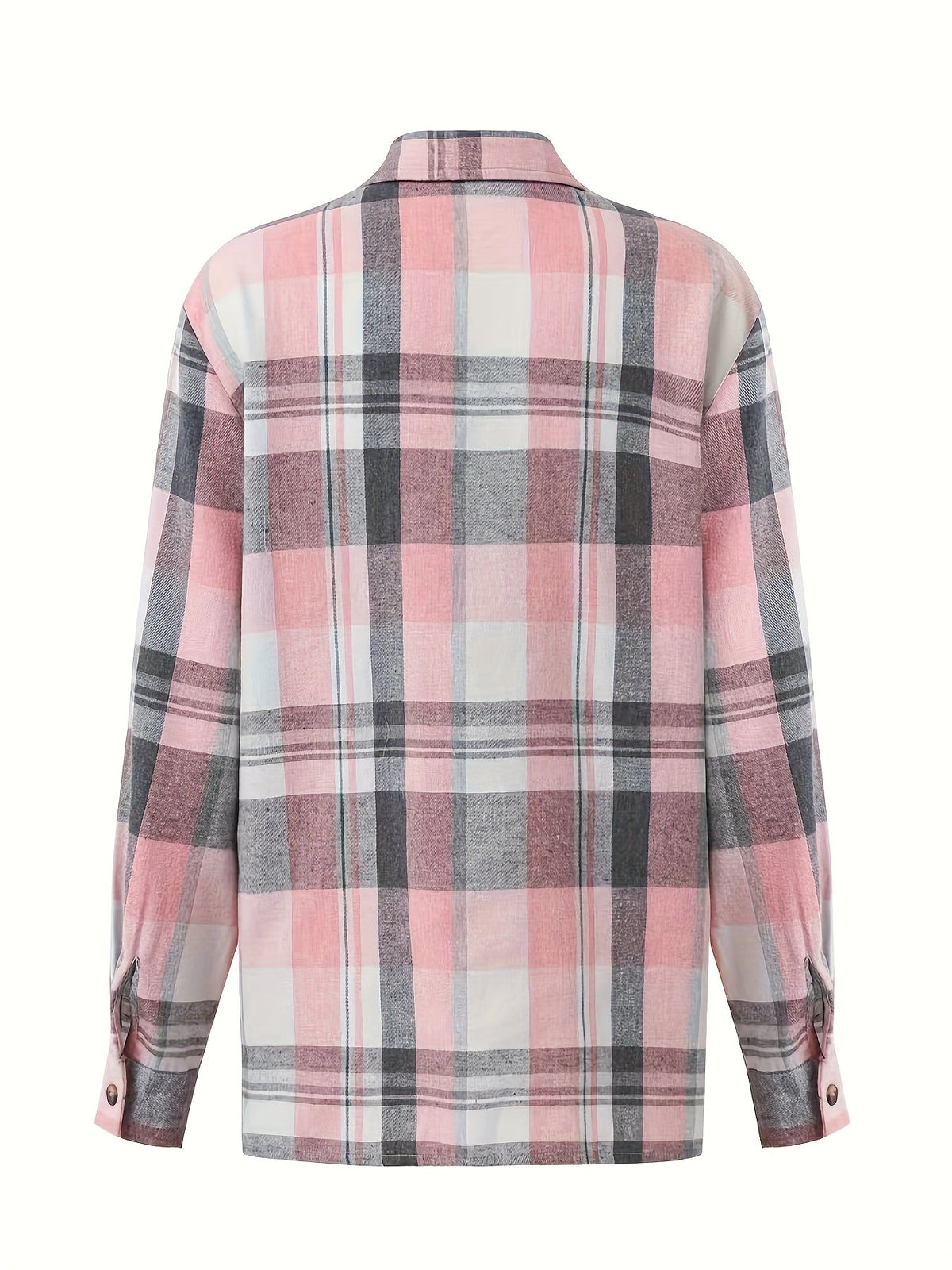 Madeline | Layered Plaid Overshirt