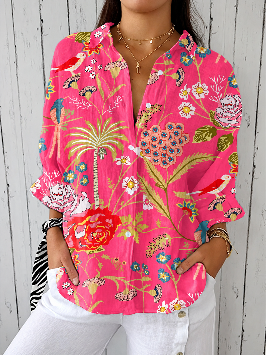Elizabeth - Floral Blouse
