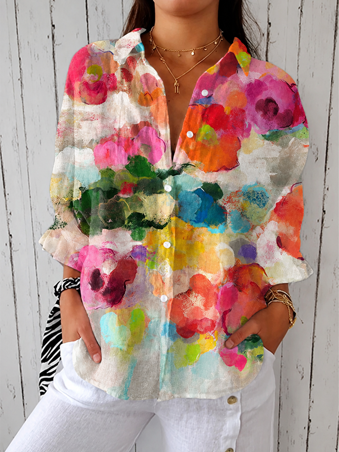 Elizabeth - Floral Blouse