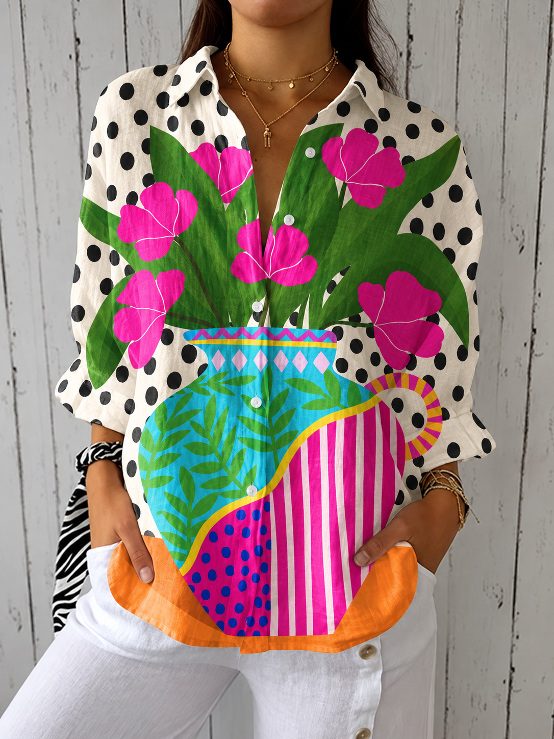 Elizabeth - Floral Blouse