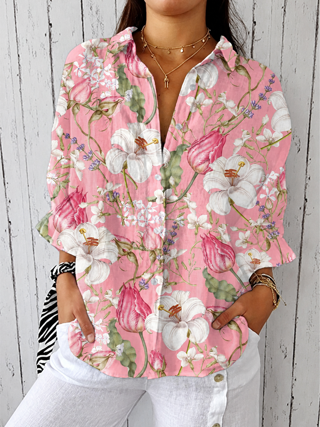 Elizabeth - Floral Blouse
