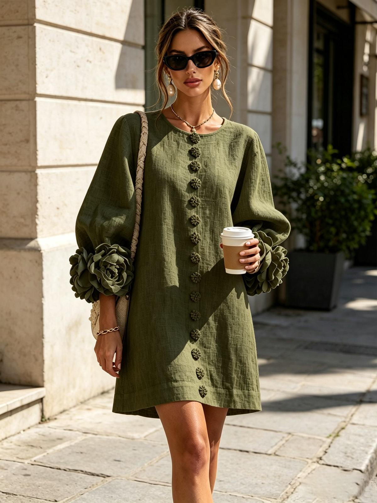 Henrietta™ Floral Sleeve Dress