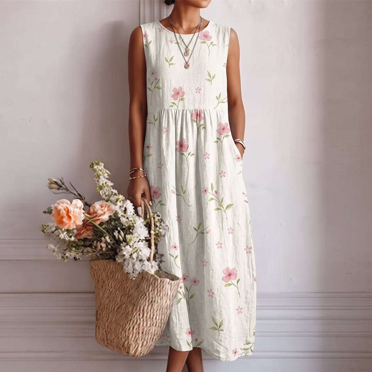 The Camellia Midi Dress