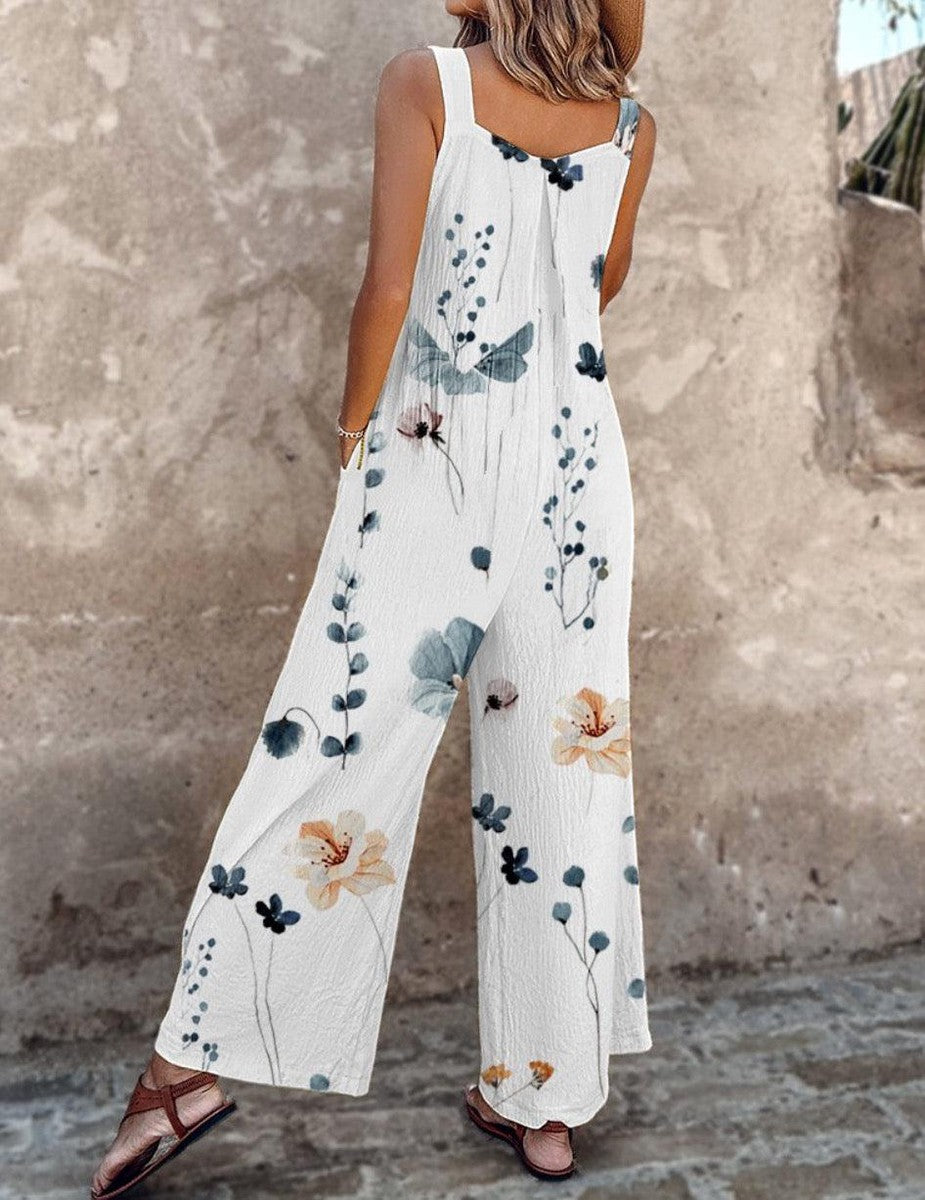The Sylvie Printed Overalls